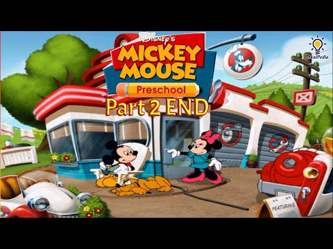 Gameplay Full 123, Colour, Create- Disney's Mickey Mouse Preschool (2000) Part 2 END - No Commentary