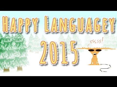 A New Year for Language - thanks for 2014, happy 2015!