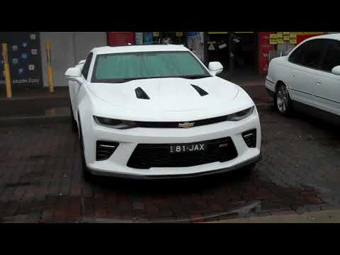 2018 CHEVY CAMARO SS SUMMIT WHITE RHD