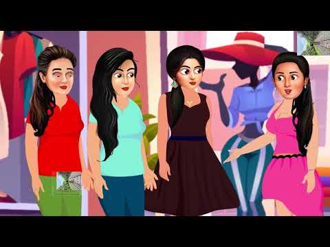 Garib bahu k ghar ai uski saheliya #akankshavlog #cartoon #catroonstory #bhfyp #moralstories