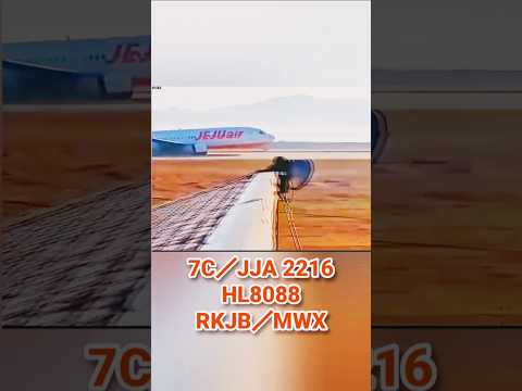 チェジュ航空 2216便事故 可聴周波帯強調＆画質補正 #737800