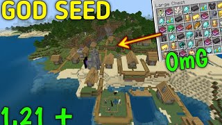 [Top 2 Best Seed 🔥] For Minecraft Bedrock and Pocket Edition 1.21+ |  Minecraft seeds