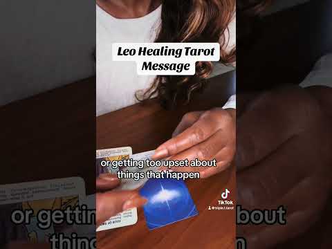 #Leo healing tarot message #healingenergy #tarot