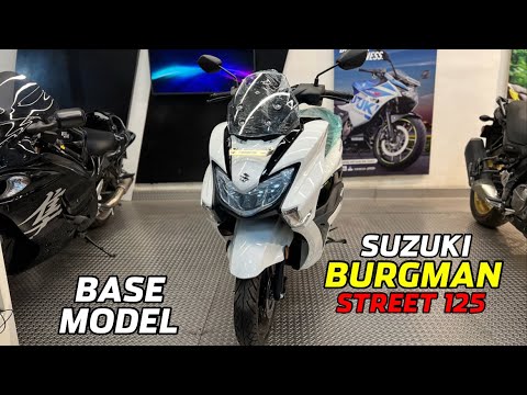 2025 Suzuki Burgman Street 125 Detailed Review | Burgman Street 125 Base Model | 125cc Scooter