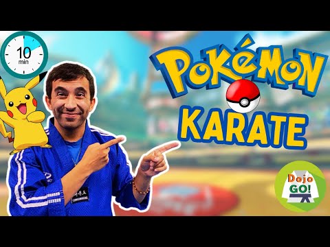 10 Minute Karate Lesson For Kids | Pokémon | Dojo Go!