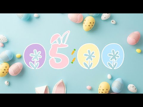 5 Minute Pastel Springtime Countdown Timer