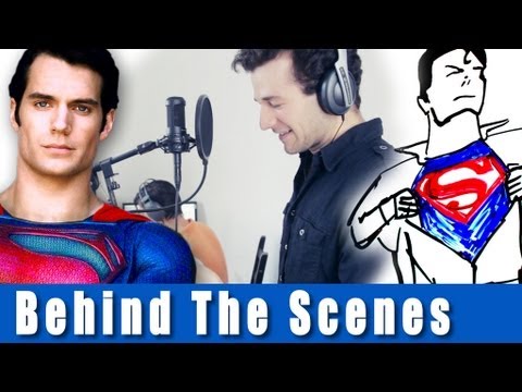 DRAW MY LIFE - Superman Man of Steel - BEHIND THE SCENES