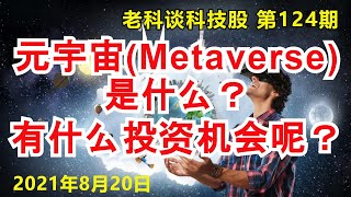 第124期: 元宇宙(Metaverse)是什么？有什么投资机会呢？如何看待元宇宙ETF？ (繁体字幕点cc)