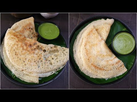 Sabudana Millet Dosa & Green Chutney - Navratri Special Recipe - 2 ways | Vrat Ka Dosa | Upvas Dosa