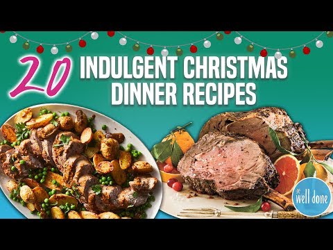 20 Best Christmas Dinner Recipes | Holiday Main Dish and Entree Recipe Compilation  | Well Done