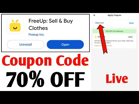 Free up Coupon Code | Free up apply coupon code | Free up app apply coupon code