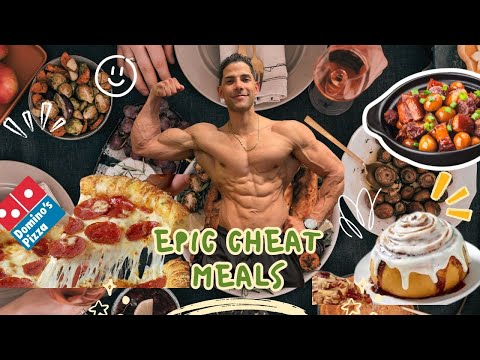 EPIC CHEAT MEALS POST SHOW DAY!!! I Eating All Day after Winning Bodybuilding Show I Natural Body