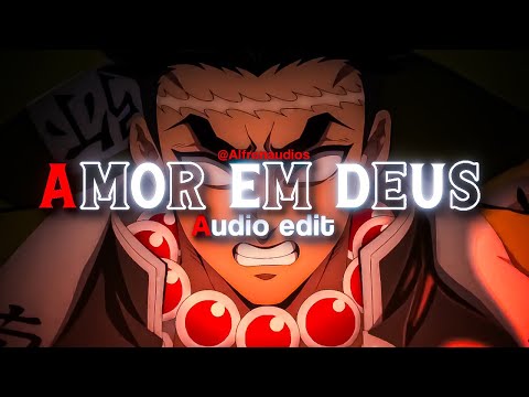 Amor Em Deus - Audio edit | Copyright free song | Slowed and reverb song | Alfron audios