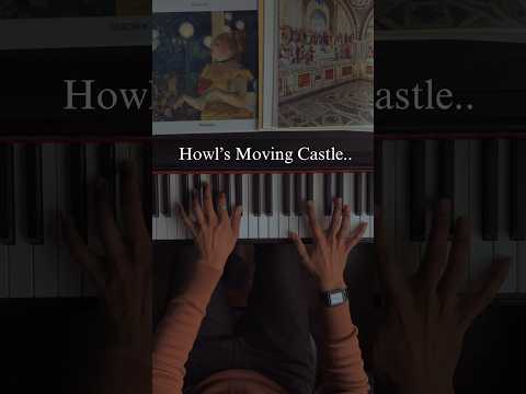 Gentle, just like a delicate dream.. #piano #howlsmovingcastle