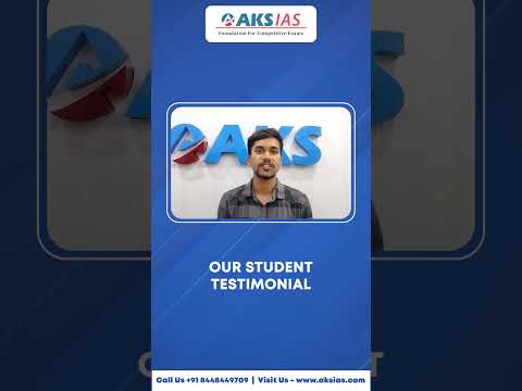 Student Testimonial | AKS IAS