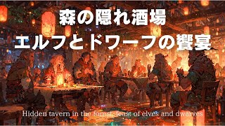 【ケルト音楽】森の隠れ酒場・エルフとドワーフの饗宴「睡眠/勉強/作業用BGM/1時間」