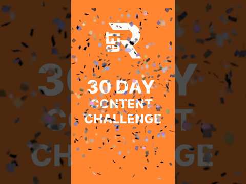 The 30-Day Content Challenge Begins #30DayChallenge #ContentCreation #consistencyiskey