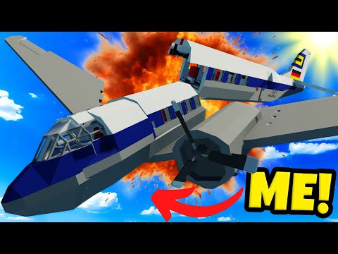 Zombies Caused Our Plane to EXPLODE in Stormworks Multiplayer!