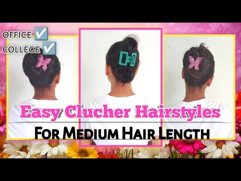 Easy Hairstyle For Long Hair || Clucher Bun Hairstyles || Everyday Hairstyle|| payalkarmakarsonkar