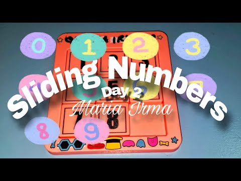 DAY 2 SLIDING NUMBERS || SATISFYING GAME  3x3 #relaxing #viral #game  @Maria Irma