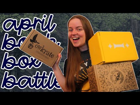 BOOK BOX BATTLE | April 2023 | FairyLoot vs. Illumicrate vs. OwlCrate