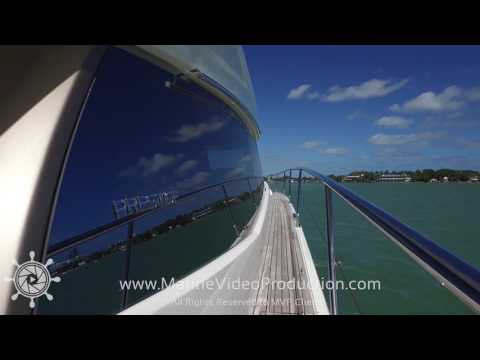 Prestige 560 Fly Boat Video Tour by Marine Video Productions