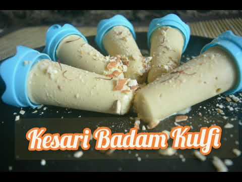 Kesar Malai kulfi# Kesar Badam kulfi