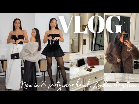 WHAT'S NEW IN MY WARDROBE | Partywear haul, festive outfits, London staycation | Olivia Miller