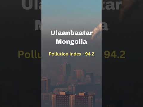 Top 10 Most Polluted Cities In The World #shortsvideo #shorts #trending #pollution