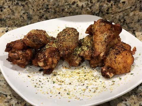 Crispy Lemon Pepper Chicken Wings | Fried Chicken Wings | Southern Smoke Boss