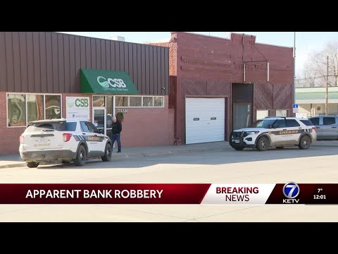 Nebraska authorities investigate armed bank robbery