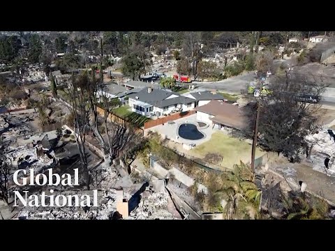 Global National: Jan. 12, 2025 | Man saves home from Eaton fire with garden hose