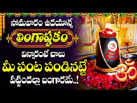 LINGASHTAKAM | LORD SHIVA POPULAR STOTRAS | LORD SHIVA SONGS | TELUGU BHAKTHI SONGS