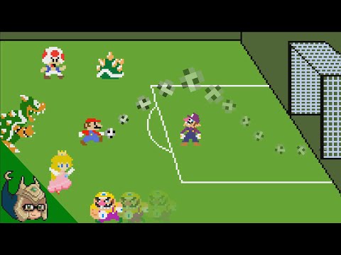 Mario Plays FOOTBALL and then this happenned - Mario Strikers Battle League (ANIMATION)