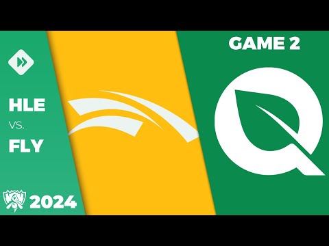 Hanwha Life Esports vs ⁠FlyQuest, Game 2 | World Championship 2024 Swiss Stage Day 6 | HLE vs FLY G2