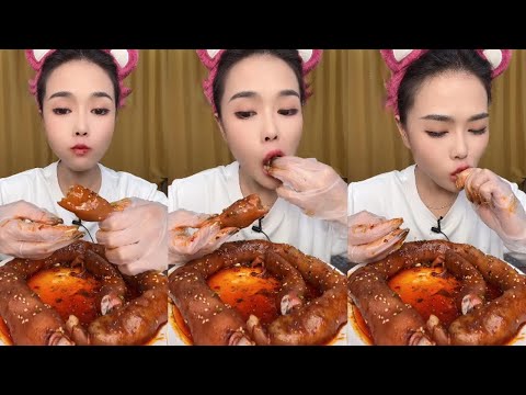 sheep intestine mukbang..