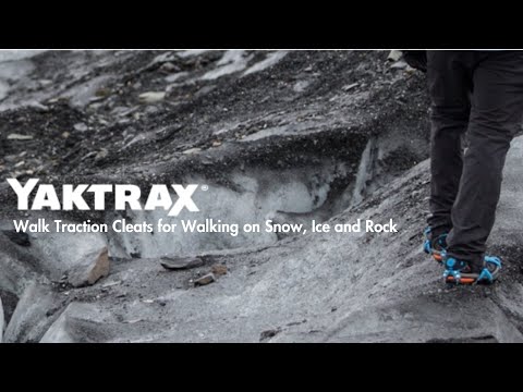 Yaktrax Walk Traction Cleats for Walking on Snow and Ice | $100k Bonuses in Description