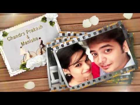 Chandraprakash & Manisha  wedding invite