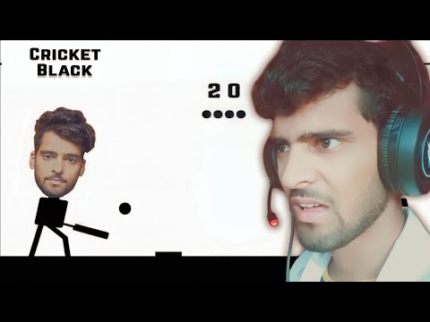 Best 2 Mb game🤣 Black cricket 🔥🏏|| Yuvendra Cahal got angry on me😠 || 2mb cricket game 🔥