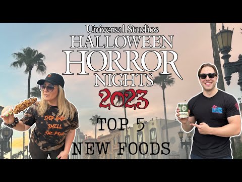 Our Top 5 BEST NEW Halloween Horror Nights 32 Eats | Universal Studios Orlando 2023