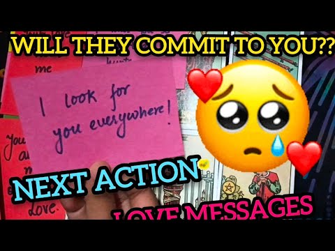 Will they commit to you? Their true feelings |love messages and their next action ✨|Timeless reading