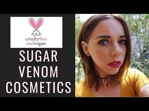 Sugar Venom Cosmetics | First Impression | Cruetly free + Vegan Makeup