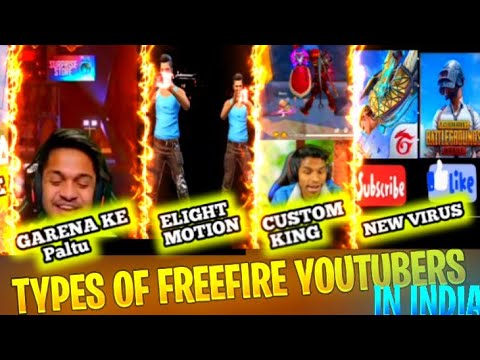 types of freefire youtubers in india🔥 || Stop new virus 🦠 || freefire shorts on top 🔥🔥