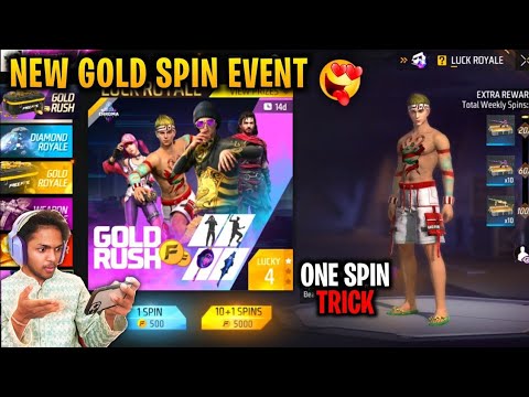 GOLD RUSH EVENT FREE FIRE | FREE FIRE NEW EVENT | FF NEW EVENT | NEW EVENT FREE FIRE | GOLD RUSH