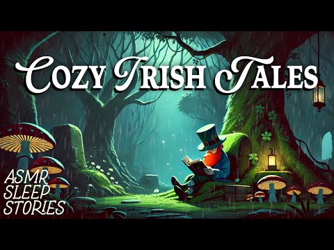 Cozy Collection of Irish Tales & Folklore | Irish Mythology ASMR | Fantasy Bedtime Stories