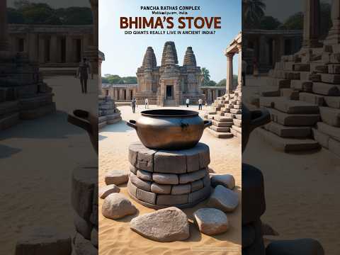 Bhima's Stove: Proof of Giants in India? #Bhima #India#legend #shorts