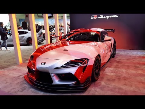 Toyota GR Supra GT4 Concept Close Look @ LA Auto Show