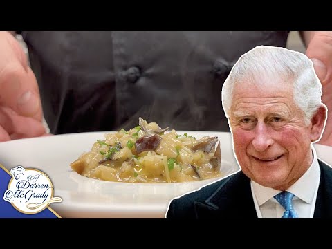 Cooking For King Charles III - Wild Mushroom Risotto