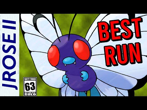 Can you Beat Pokemon Red/Blue with Only a Butterfree?