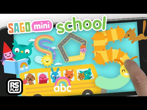 NEW! Learn Alphabets, Shapes, Count Numbers & more in Sago Mini School